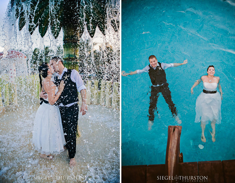 Trash the Dress Riviera Maya - Evan and Meagan - Destination Wedding